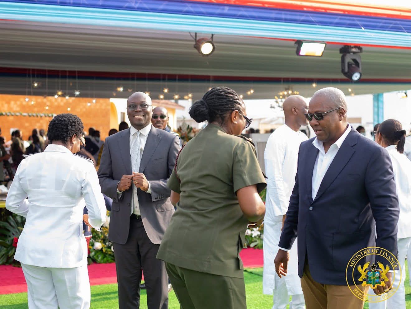 Finance Minister praises Military Personnel for dedication and professionalism