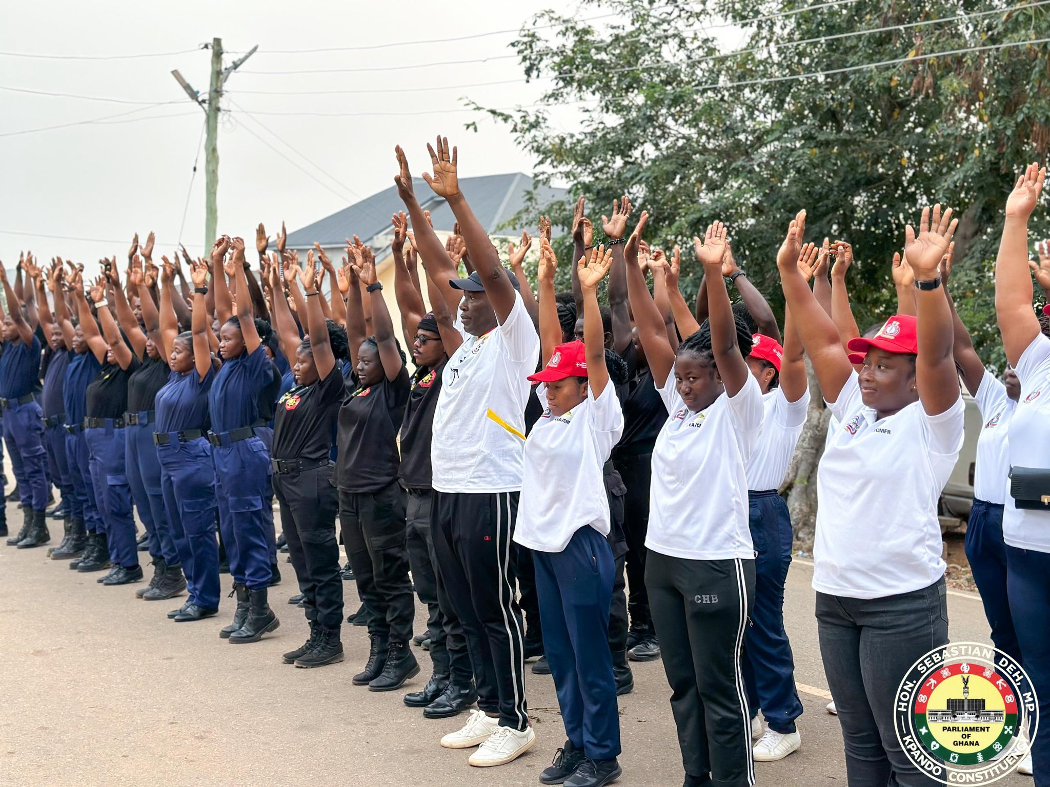 Kpando MP Sebastian Deh engages Youths in Community Outreach, highlights YEA Programme success