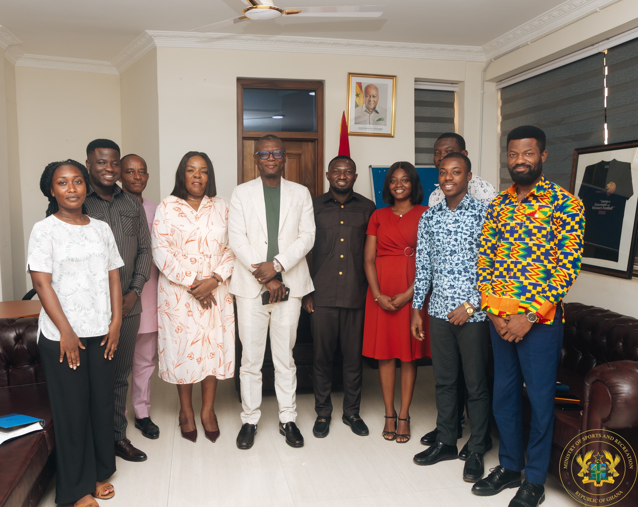 Kofi Adams urges Graduate Students’ Association to prioritize Sports Research for development