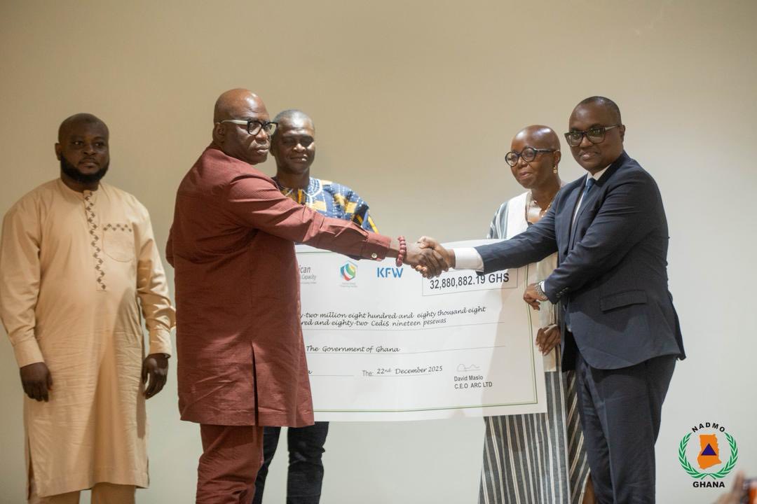 ARC hands over GH¢32.9 Million Drought Relief Funds to Ghana Government