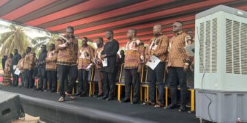 MPs Pay Last Respects to Keta MP’s Mother in Heartfelt Funeral