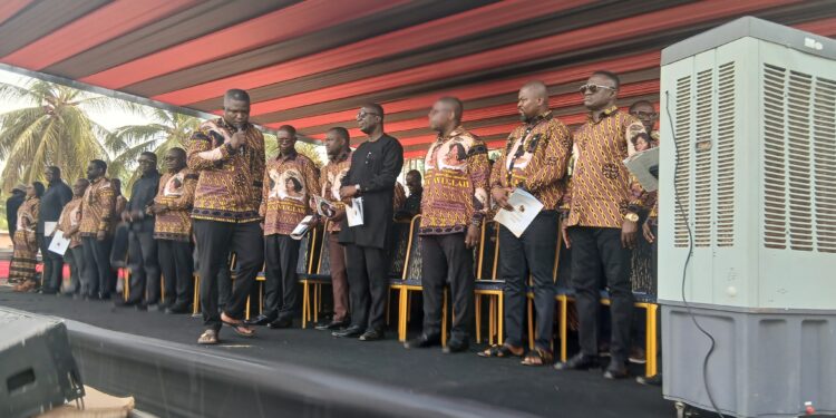 MPs Pay Last Respects to Keta MP’s Mother in Heartfelt Funeral