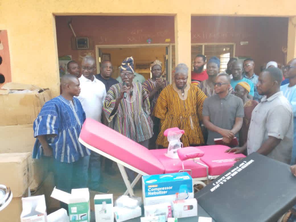 Wa East MP Dr. Seidu Jasaw releases medical equipment to GHS in Wa