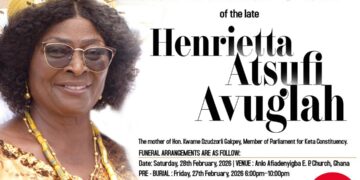 All Roads lead to Anlo-Afiadenyigba as Keta MP buries Mum this weekend