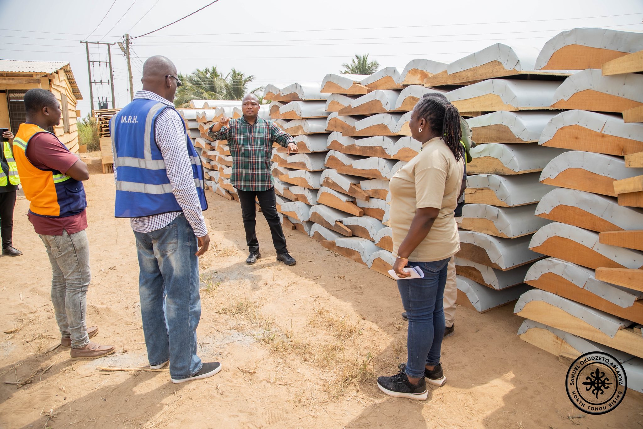 Big Push for North Tongu: President Mahama, Roads Minister announce Major Road Projects