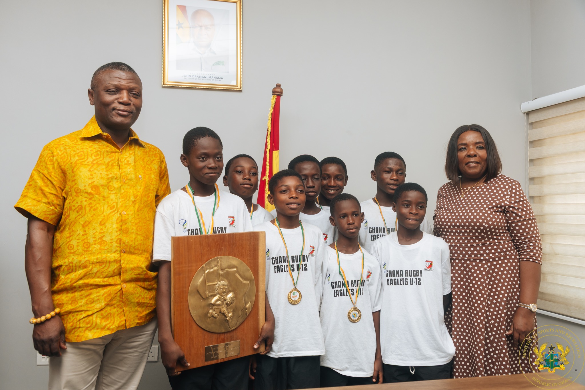 Ghana wins Prestigious U12 Rugby Tournament in Abidjan