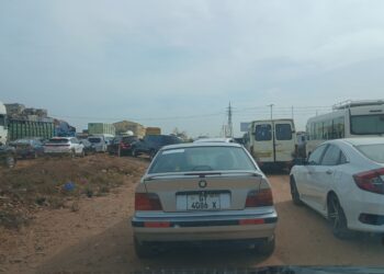 Heavy Vehicular Traffic hits Community 25 Commuters to Denu face delays