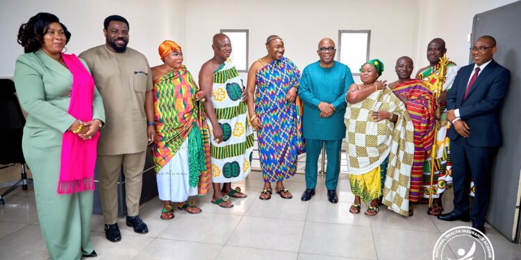 NHIA eyes 80% coverage by end of Year as Atebubu Paramount Chief pledges support