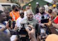 Baba Jamal visits Accra Newtown scene to support emergency response efforts