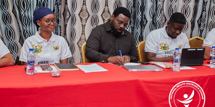 NHIA Deputy Chief calls on Central and Western Region Staff to champion Free Primary Health Care Policy