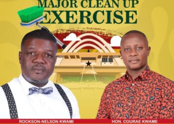 MP Dafeamekpor leads Clean-Up Exercise in South Dayi