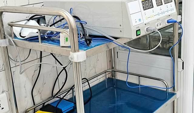 Dr. Francis-Xavier Sosu commissions Surgical Theatre at Madina Polyclinic