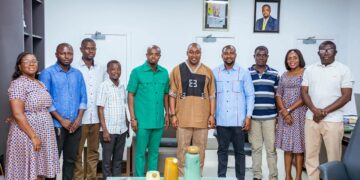 Atebubu Paramount Chief pays courtesy call on NPA CEO