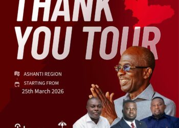 Asiedu Nketiah begins ‘Thank You Tour’ in Ashanti Region