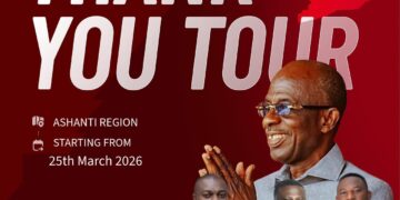 Asiedu Nketiah begins ‘Thank You Tour’ in Ashanti Region