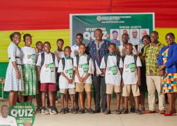 Kpando MP celebrates Winners of Inaugural Inter-School Quiz and Reading Competition