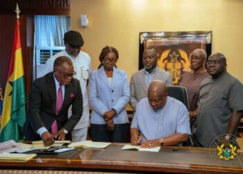 President Mahama signs five bills into law