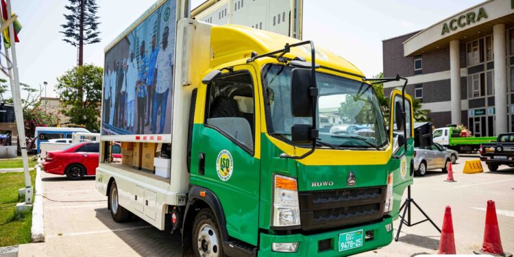 AMA takes delivery of new ultra-modern audio-visual information van