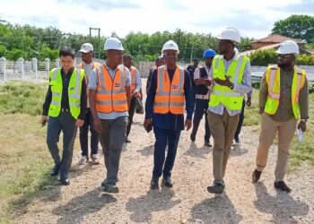 Energy Commission Board visits Two Solar Power Stations at Gomoa Onyadze