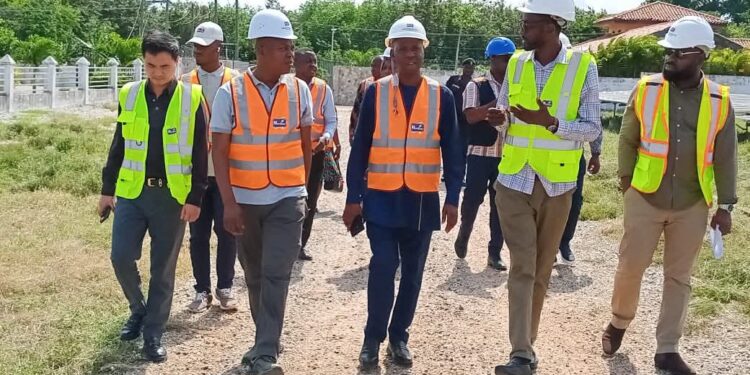 Energy Commission Board visits Two Solar Power Stations at Gomoa Onyadze