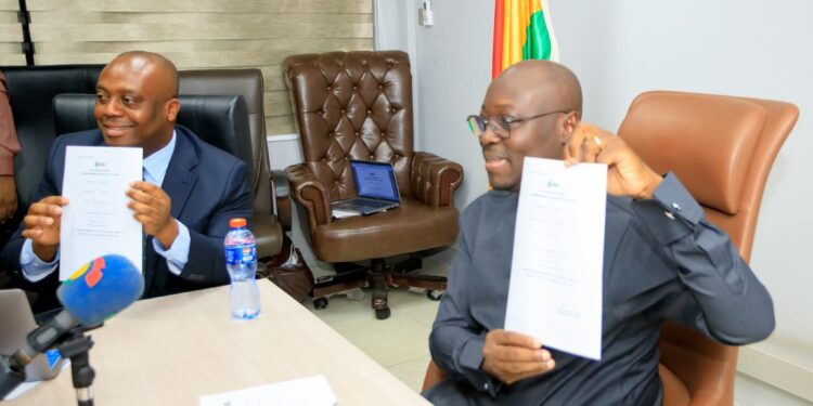 Tax Compliance: Minister files returns, urges Ghanaians to Pay for Development