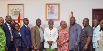 University of Ghana Law School Briefs Fisheries Minister on Oceans Governance Project Progress