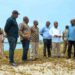 Prez Mahama visits Fuveme to assess Tidal Wave Devastation