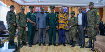 CGI Amadu Calls on Bono Regional Minister During Working Tour