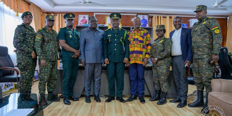 CGI Amadu Calls on Bono Regional Minister During Working Tour