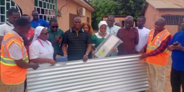 MP Solomon Kuyon Supports Krachi Nchumuru Health Directorate with Donation