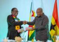 President Mahama Holds Bilateral Meeting with President Mnangagwa