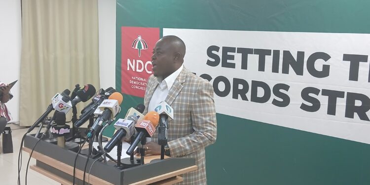 NDC relaunches ‘Setting the Records Straight’ to counter NPP propaganda