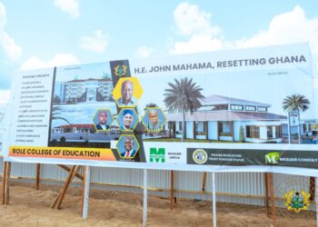 Bole College of Education construction officially launched by President Mahama