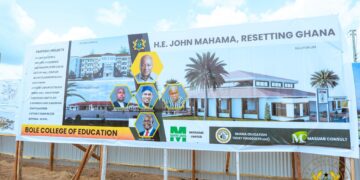 Bole College of Education construction officially launched by President Mahama