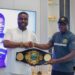 Council of State Member Dr. Atokple hosts WABA Champion Saviour Gad