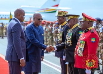 Prez Mahama at Libreville for the First Global Forum on Innovation, Development