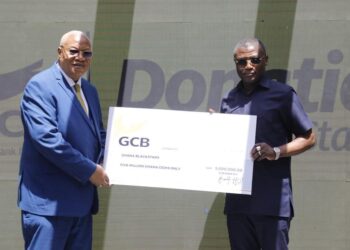 GCB Bank donates 5 Million Ghana Cedis to support Black Stars