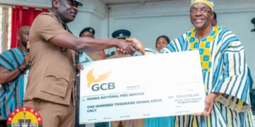 Speaker donates to Fire Service, Nadowli Kaleo, Students Union and Sombo SHS