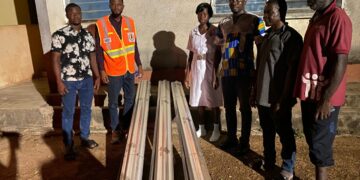 Daffiama-Bussie-Issa MP donates Roofing Sheets to Schools, Health Center after windstorm