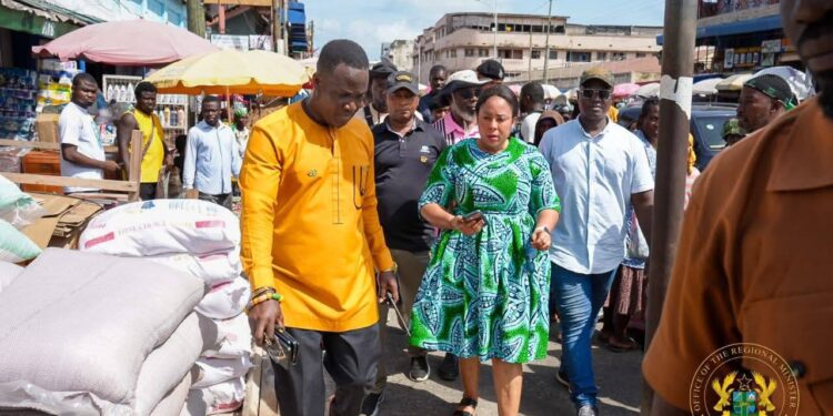 Regional Minister engages Makola Market Women, pledges Infrastructure Solutions