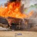 NPA, Western Naval Command destroy illicit Fuel Boat in major Fuel Anti-Smuggling Operation