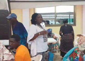 La Dadekotopon MP Rita Sowah holds Free Health Screening for Constituents