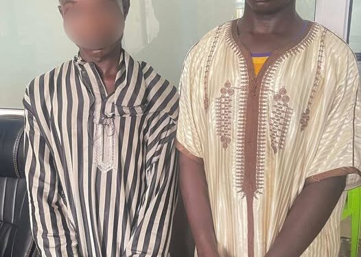 Police arrest Two Suspected Robbers wanted for highway and street robberies in Bolgatanga