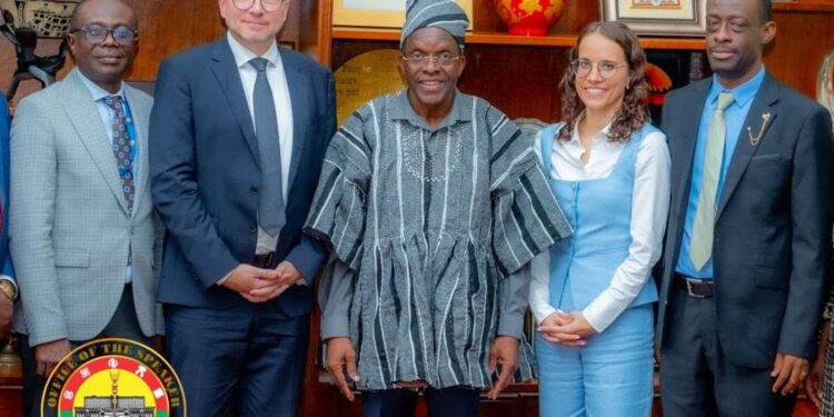 Austrian Ambassador pays Courtesy Call on Ghana’s Speaker of Parliament
