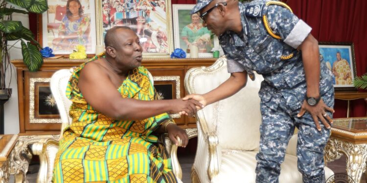 Customs Commissioner visits Aflao, focuses on Cross-Border Trade and Security