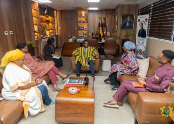 ECOWAS Commission Pays courtesy call on Minister