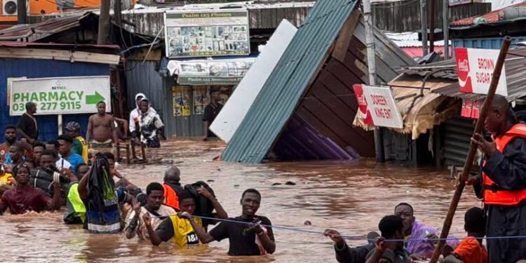 Greater Accra Minister activates emergency response as Floods hit Region