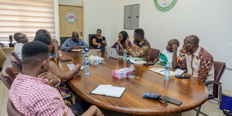 Ghana Medical Trust Fund visits Management of KBTH