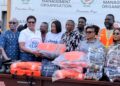 Stanbic Bank donates GH₵400,000 relief items to NADMO for Disaster Victims