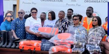 Stanbic Bank donates GH₵400,000 relief items to NADMO for Disaster Victims